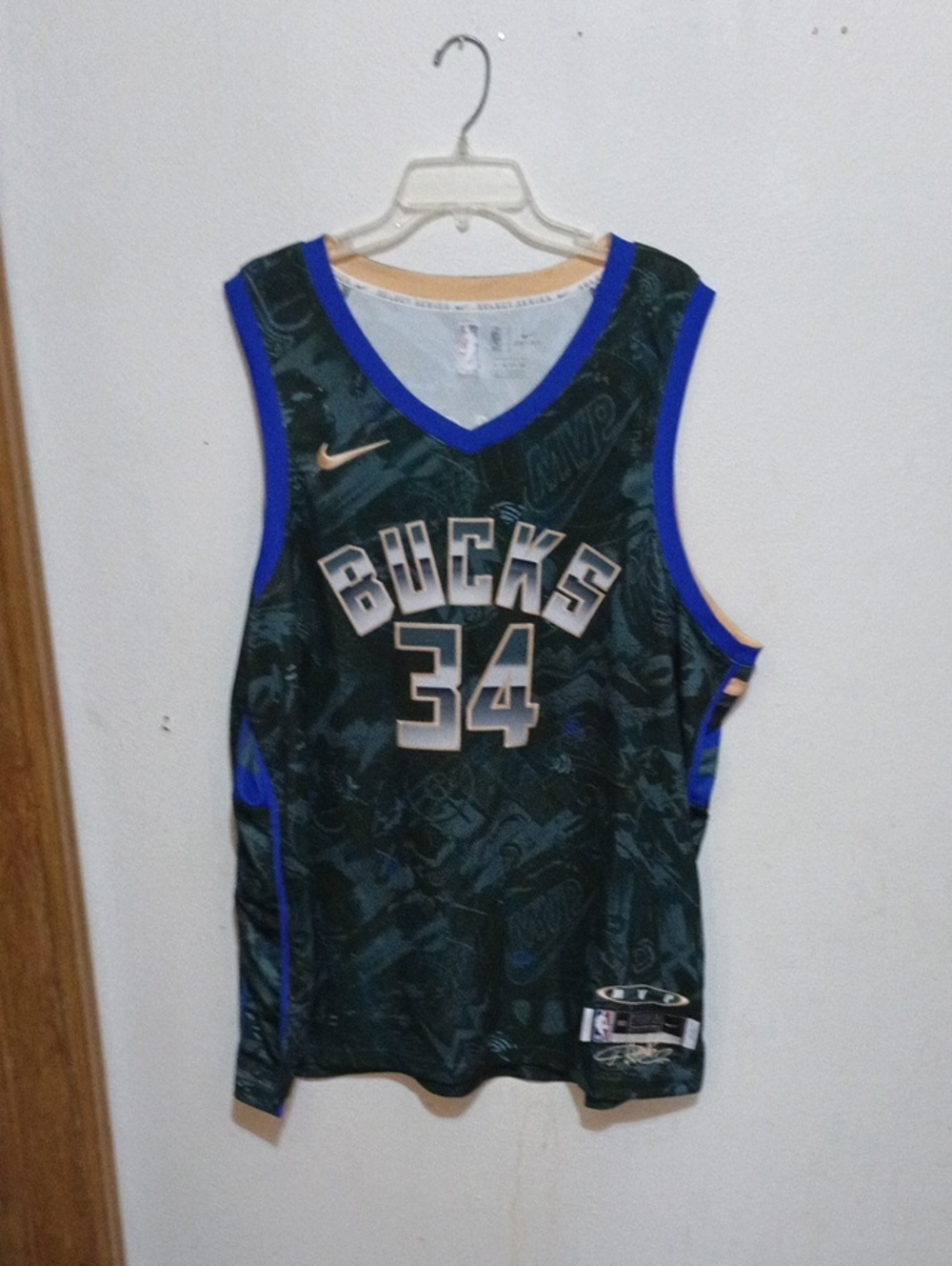Giannis Antetokounmpo Milwaukee Bucks All Decade MVP Nike Dri Fit Jersey